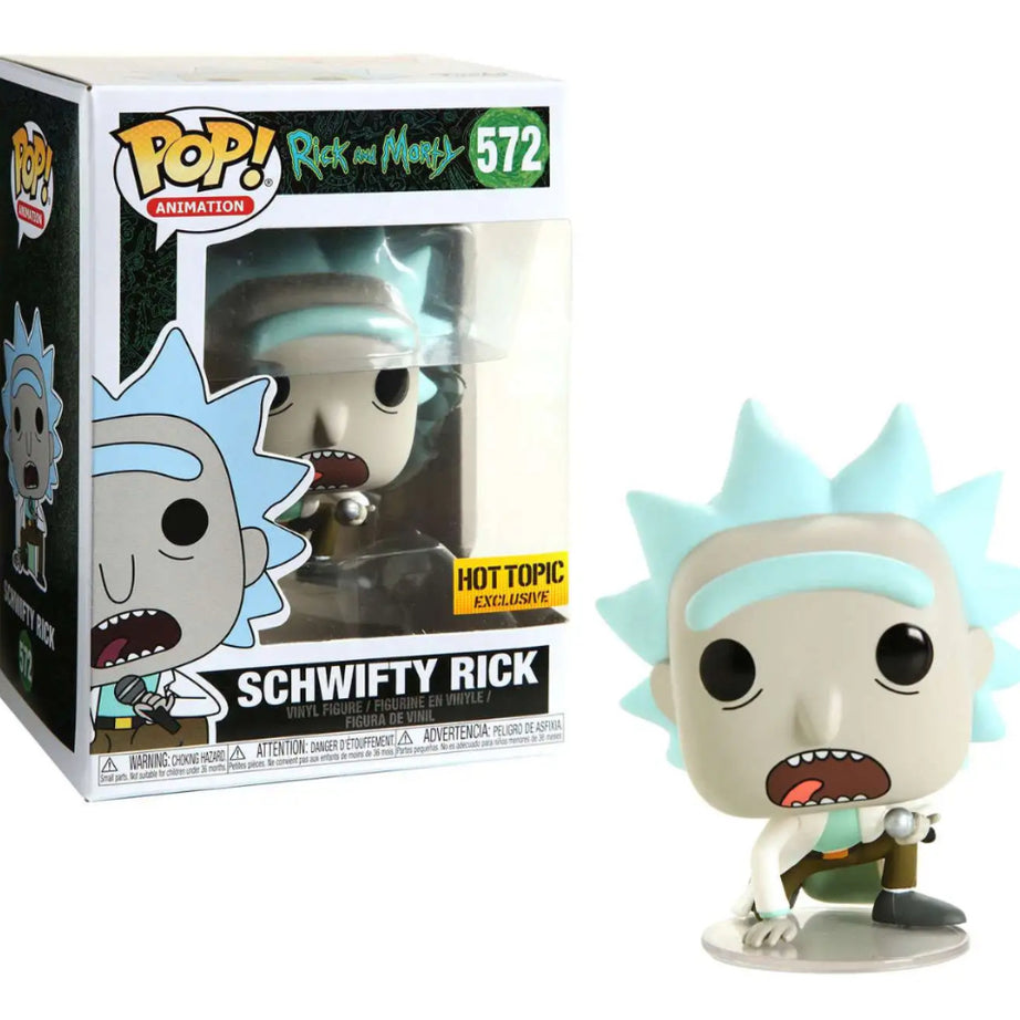 Funko Pop! Animation Rick And Morty Schwifty Rick #572