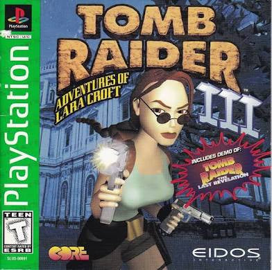 PlayStation Greatest Hits Tomb Raider III Video Game