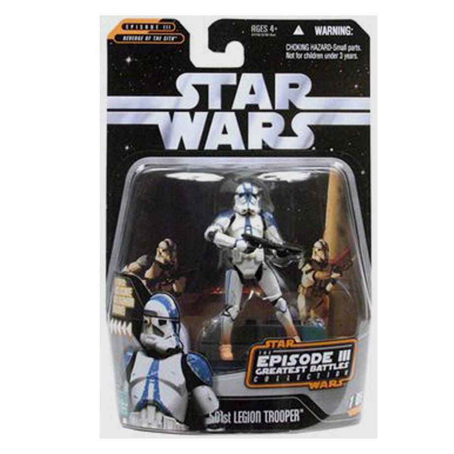 Hasbro Star Wars Greatest Battles Collection Episode III 501st Legion Trooper 3” Figure