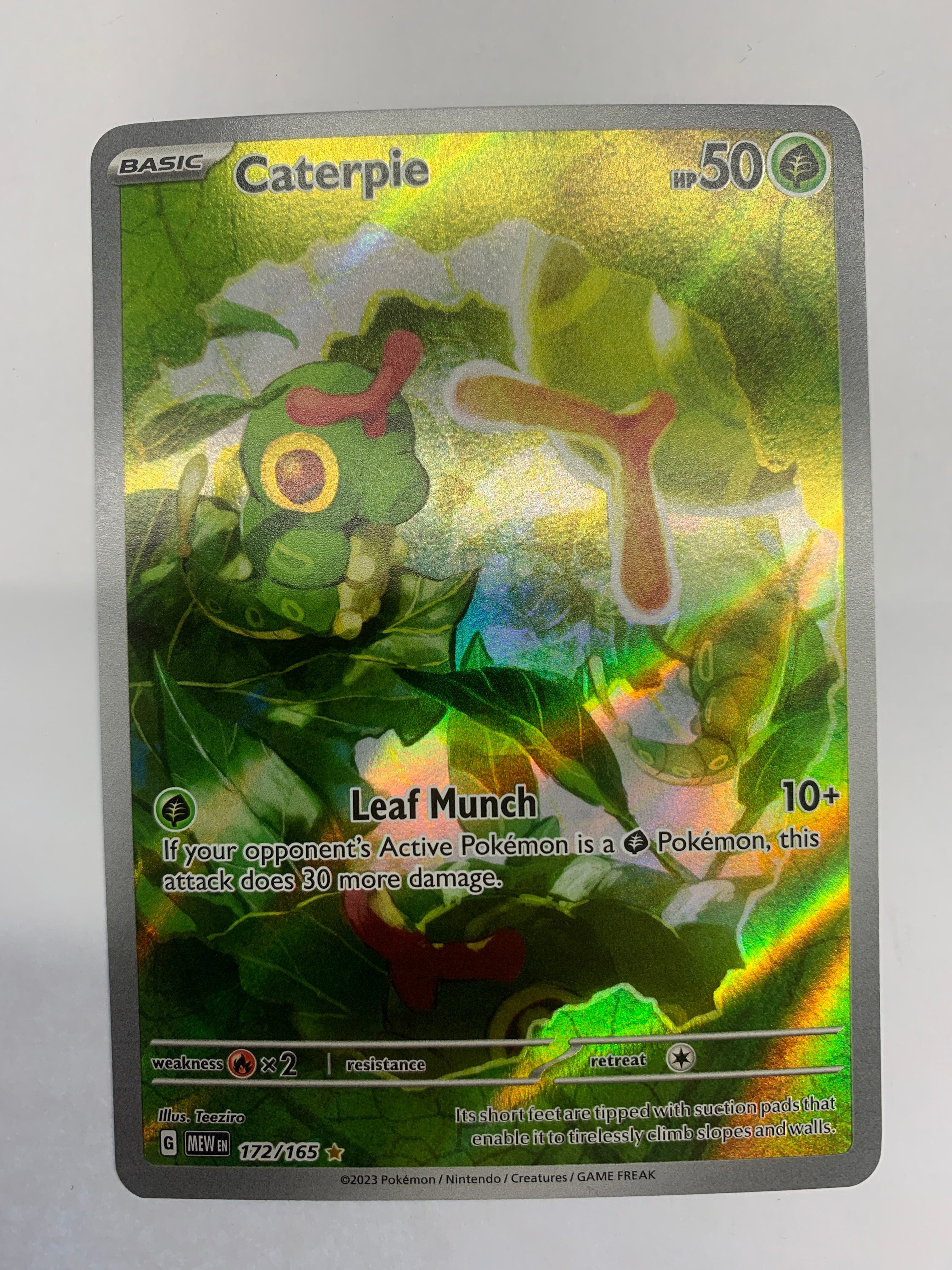 Pokémon TCG - 151 Caterpie 172/165 NM