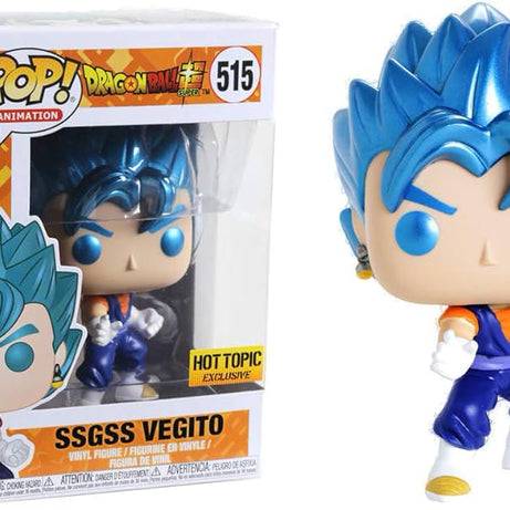 Funko Pop! Animation Dragon Ball Super SSGSS Vegito #515 Hot Topic Exclusive