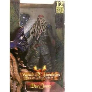 NECA Pirates of the Caribbean Dead Man's Chest Davy Jones 12" Push Button Sound