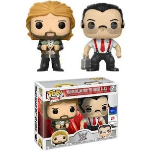 Funko Pop! WWE “Million Dollar Man” Ted Dibiase & I.R.S Walgreens Exclusive