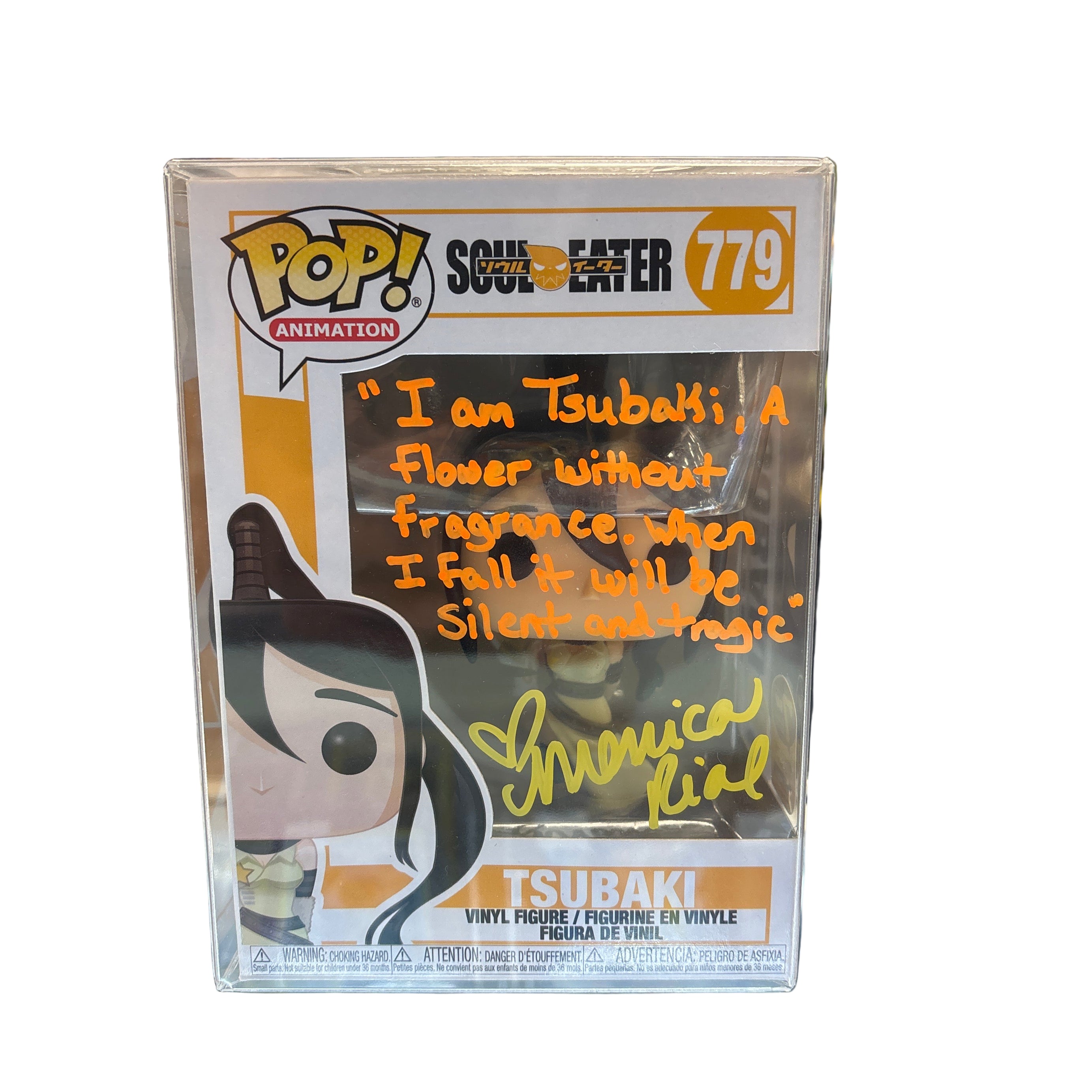 SIGNED Funko Pop! Animation Soul Eater Tsubaki #779