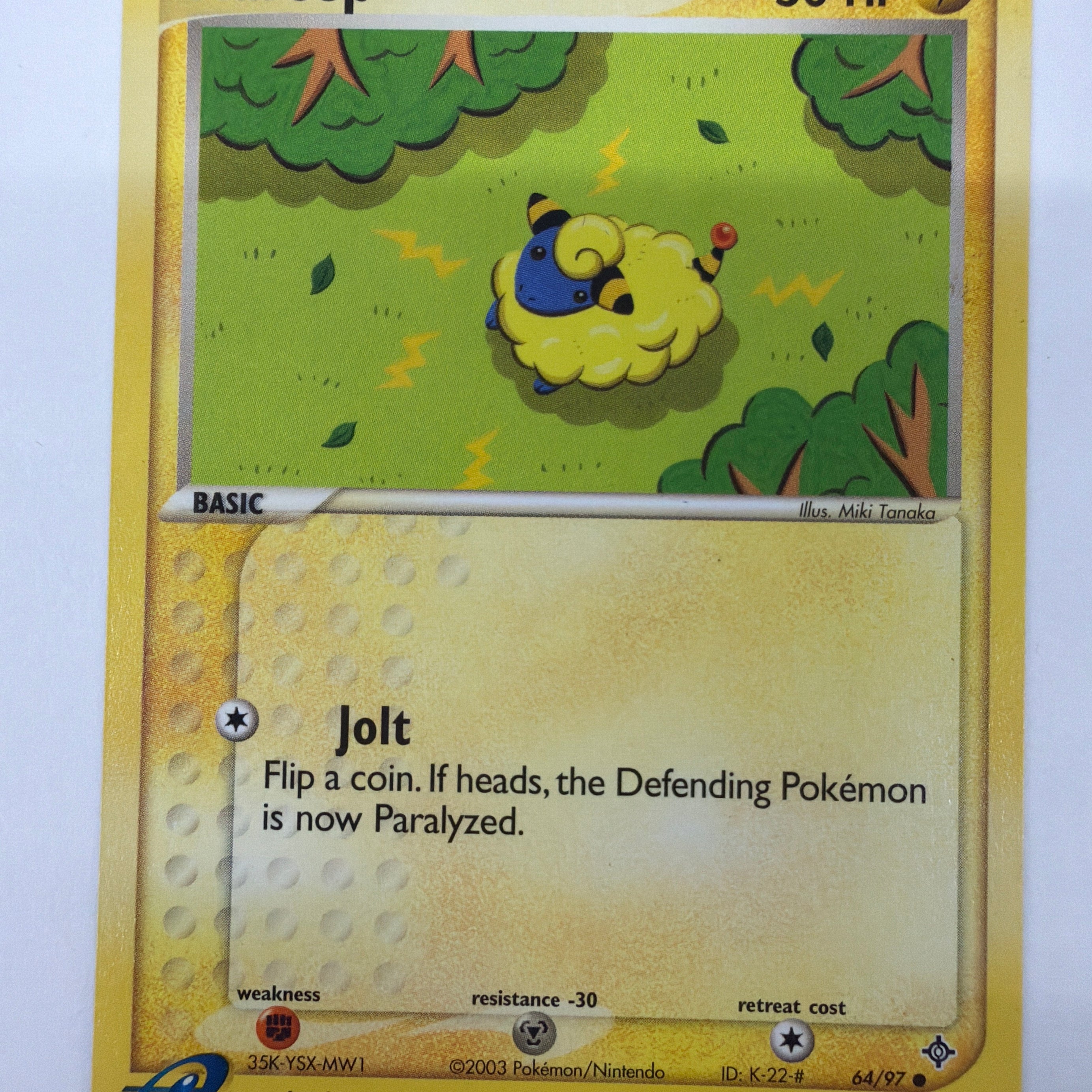 Pokémon TCG - EX Dragon Mareep 64/97 NM