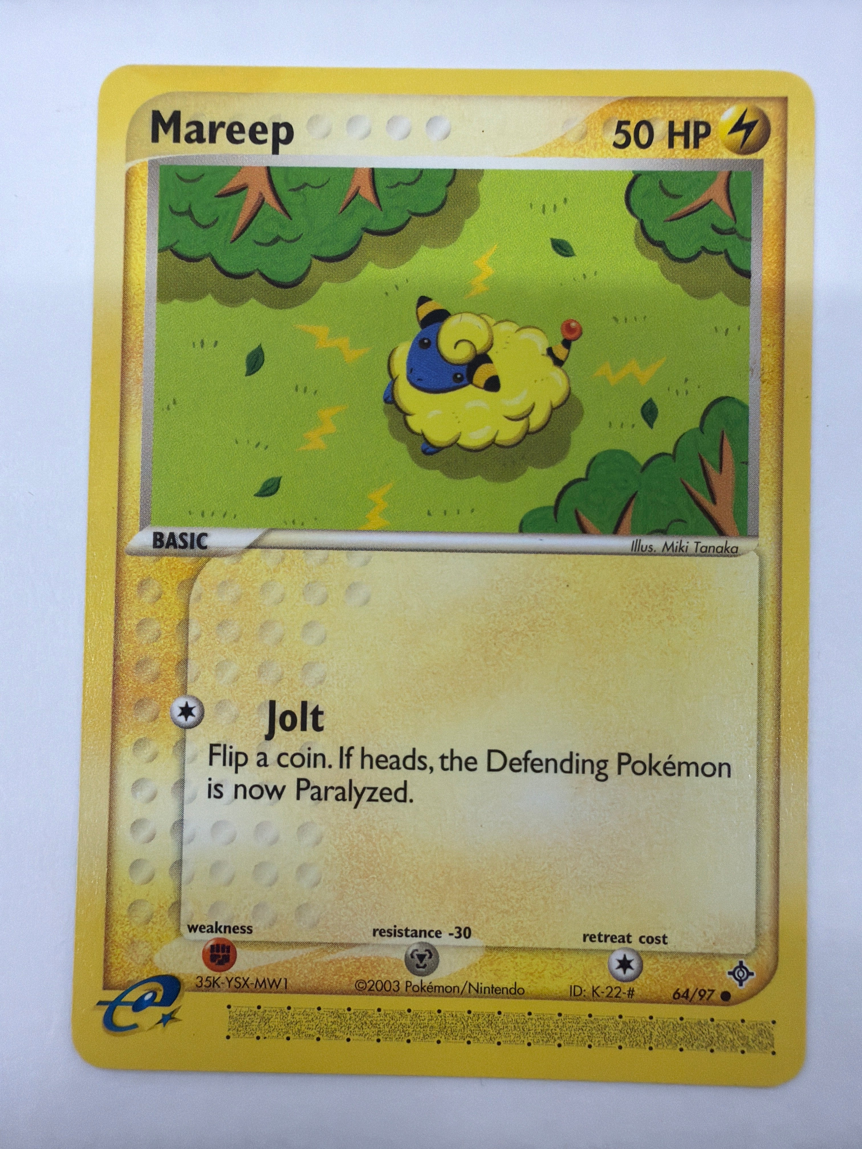 Pokémon TCG - EX Dragon Mareep 64/97 NM