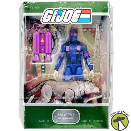 Hasbro Super7 Ultimates! G.I.Joe Snake Eyes Elite Commando Action Figure