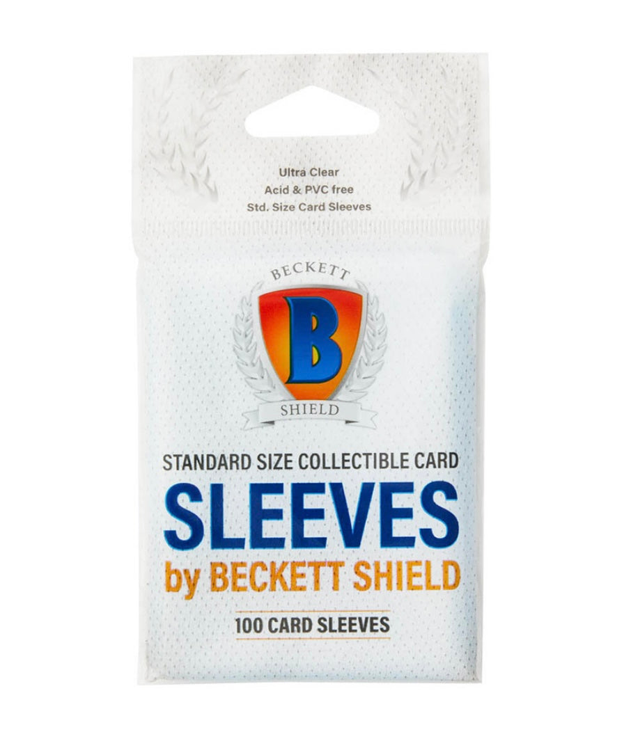 Beckett Shield 100 Count Standard Size Card Sleeves