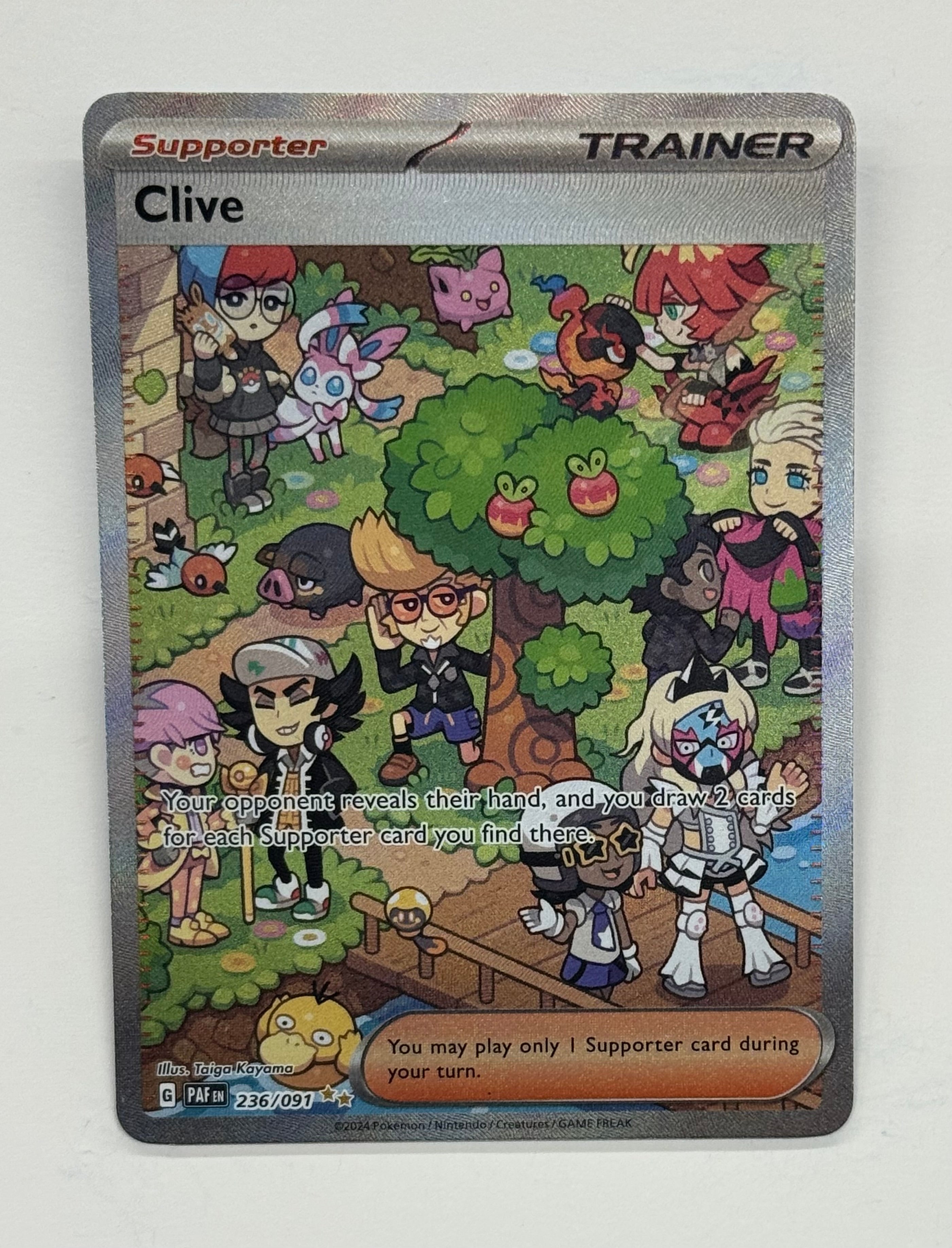 Pokémon TCG - Paldean Fates Clive 236/091 NM