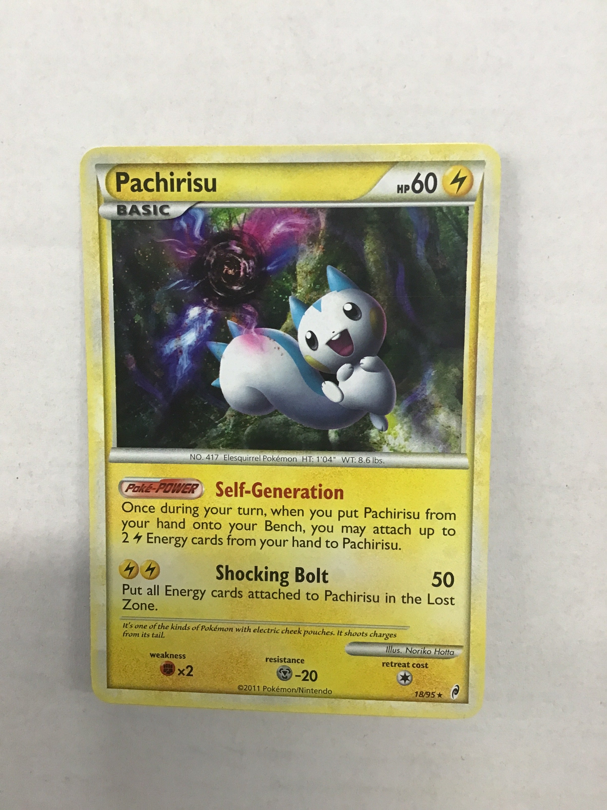 Pokémon TCG - Call of Legend Pachirisu 18/95 NM