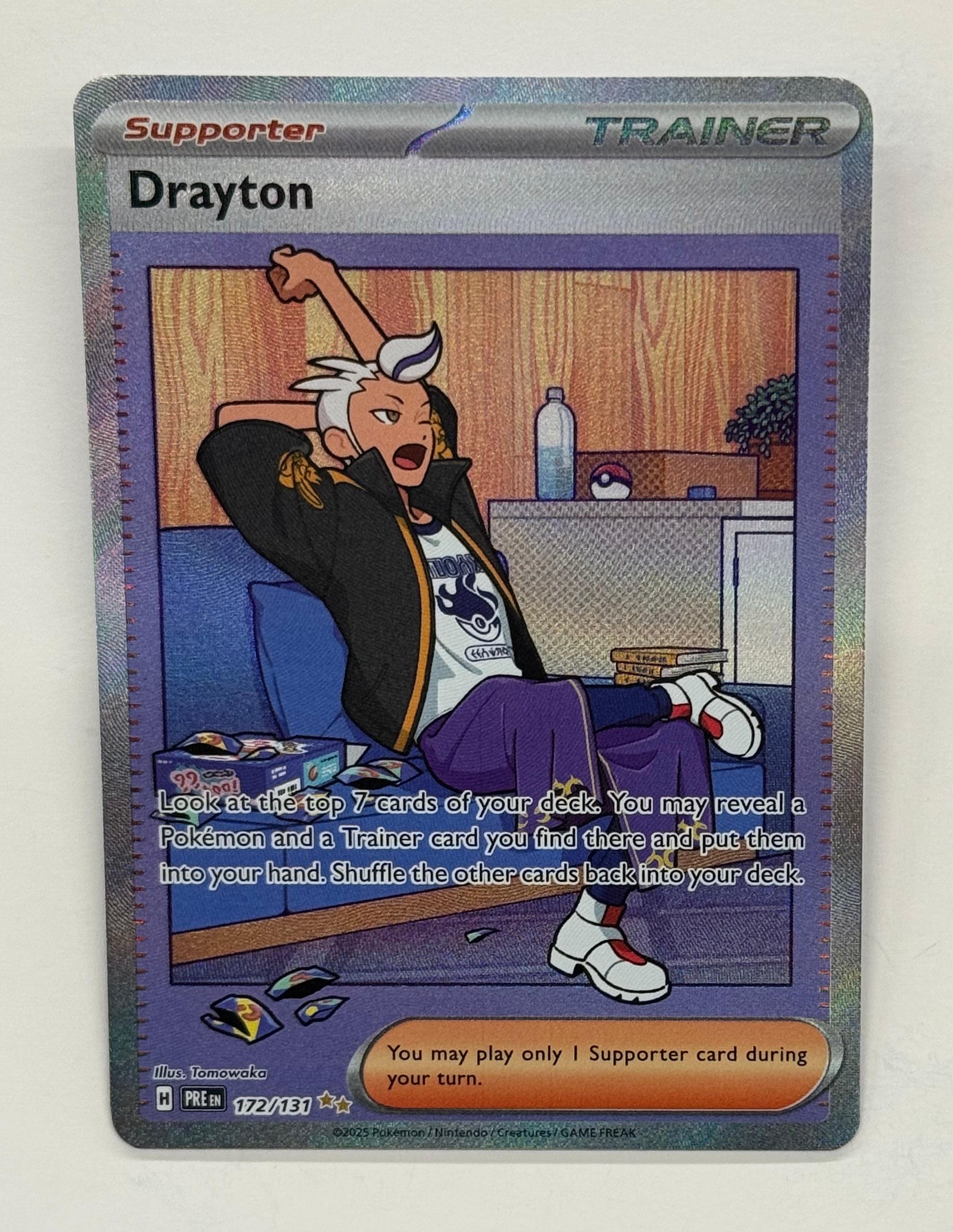 Pokémon TCG - Prismatic Evolutions Drayton 172/131 NM