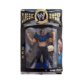 WWE Jakks Pacific Classic Superstars Series 6 Hawk Action Figure