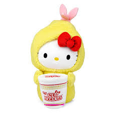 Kidrobot Nissin Cup Noodles X Hello Kitty Tempura Cup Noodle Plush