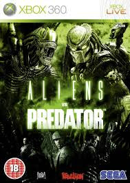 XBOX 360 Alien Vs Predator Video Game