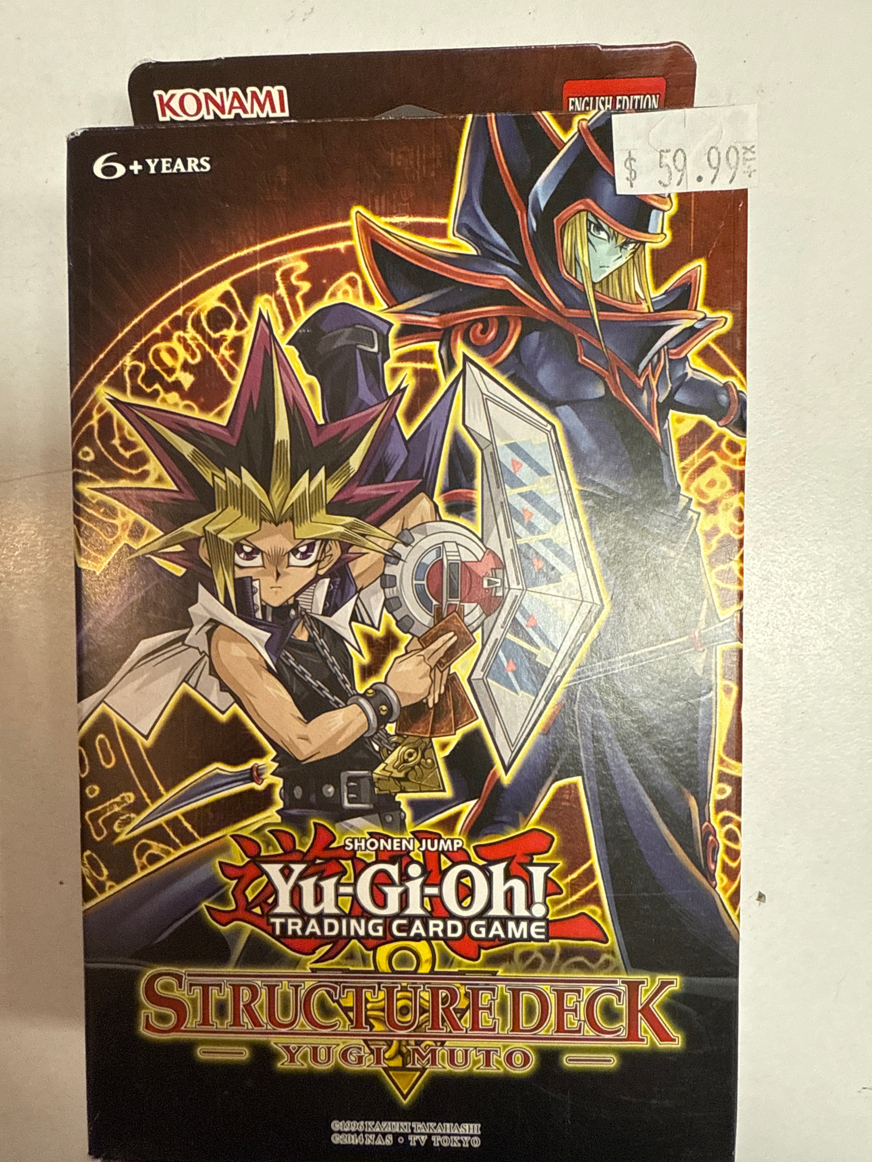 konami yugioh card shop Konami Shounen Jump Yu-Gi-Oh! Trading Card Game Structure Deck Yugi Mu – True Believers Gaming and Collectibles