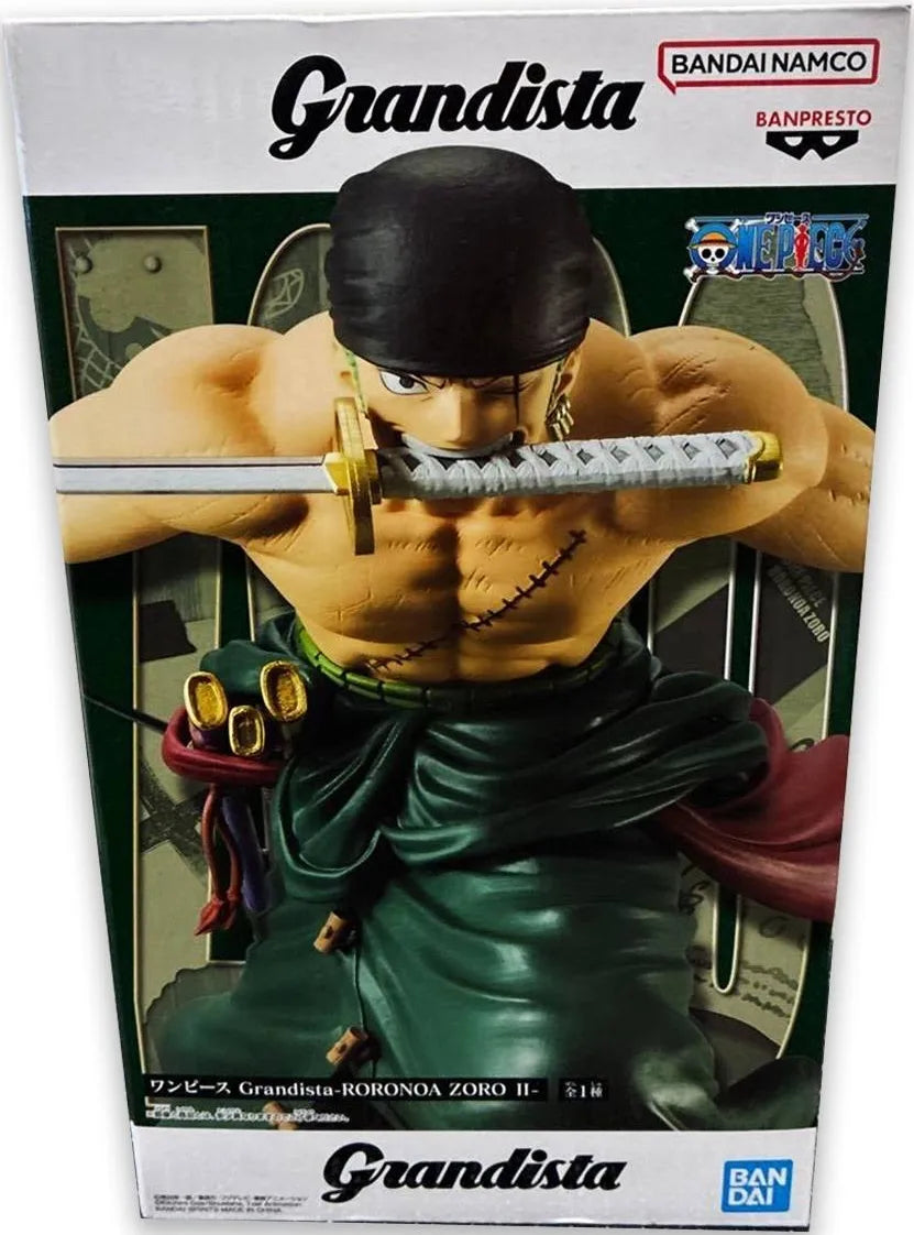 Bandai Banpresto Grandista One Piece Roronoa Zoro II Statue
