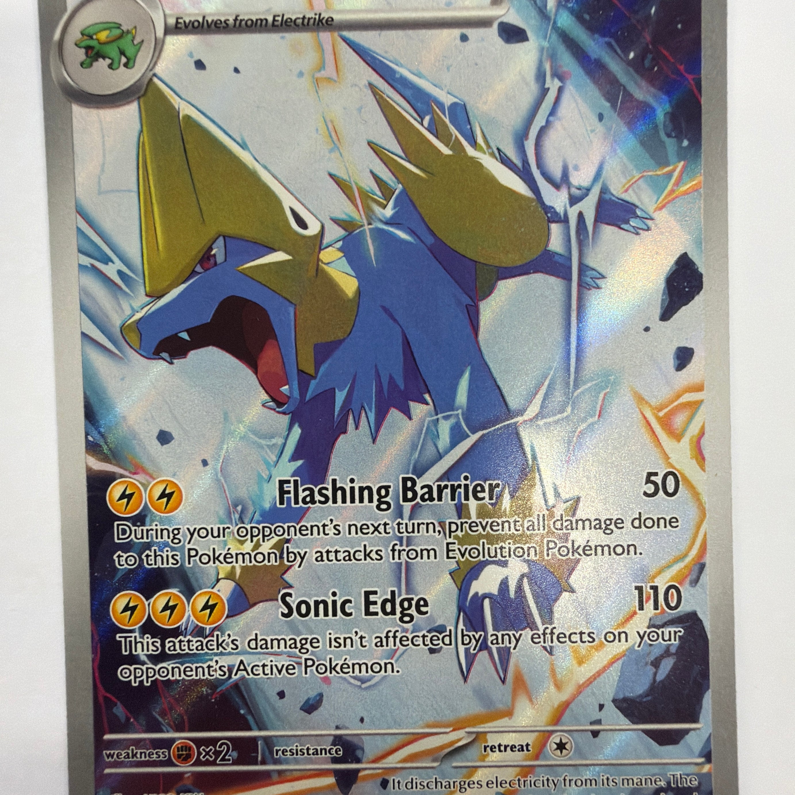 Pokémon TCG - Pitch Black Manectric 089/084 NM
