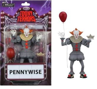 Neca Reel Toys Toony Terrors IT Pennywise