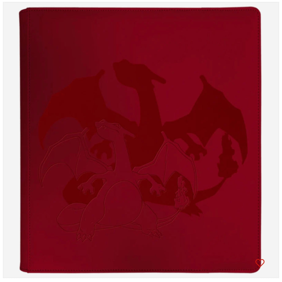Pokemon TCG- Ultra Pro Elite Series 12-Pocket Zippered Pro Binder (Charizard)