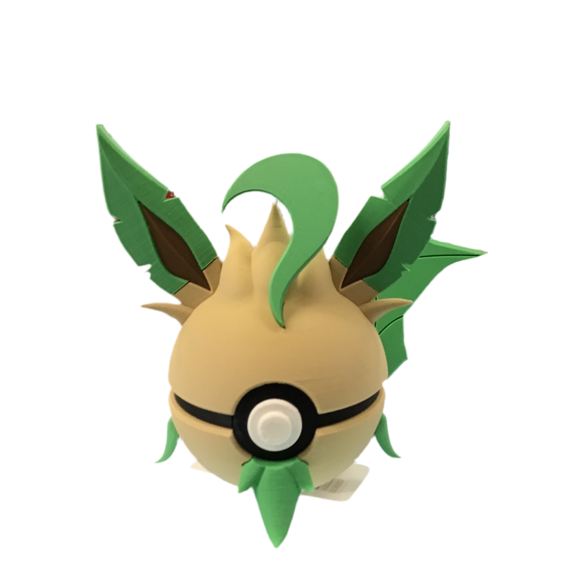 Custom 3D Printed Pokemon Ball Leafeon