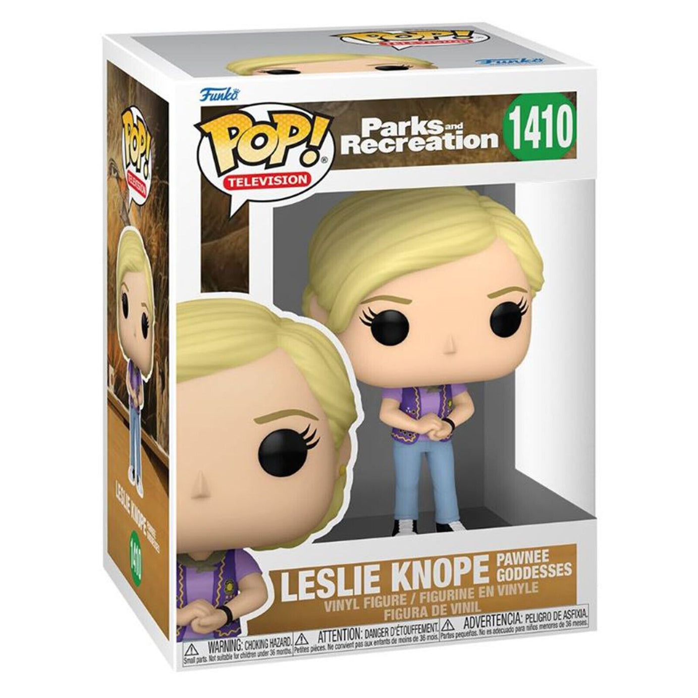 Funko Pop! Television Parks and Recreation Leslie Knope Pawnee Goddesses #1410