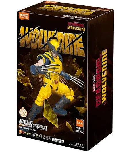 Blokees Marvel Studios Deadpool & Wolverine Wolverine Champion Class Model Kit Action Figure