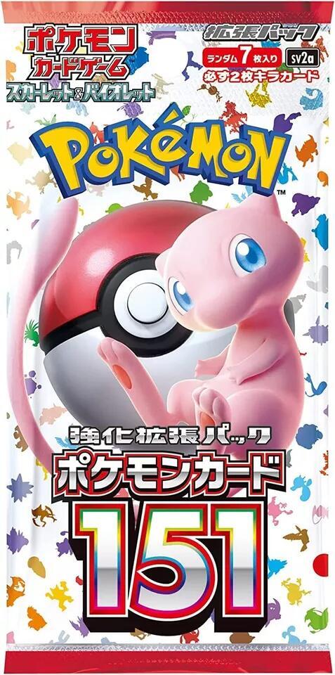 Pokémon TCG - Pokémon 151 sv2a Booster Pack