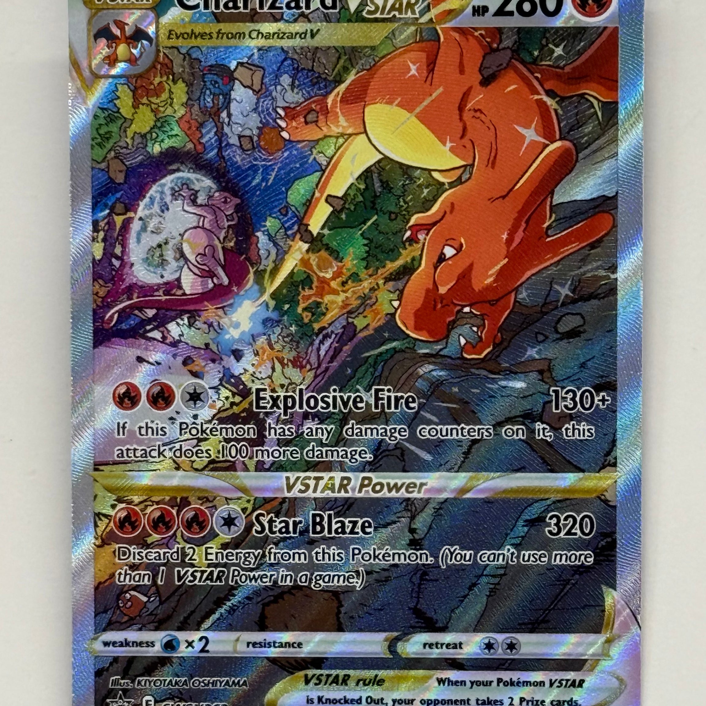 Pokémon TCG - Sword & Shield Promo Cards Charizard VSTAR SWSH262 NM