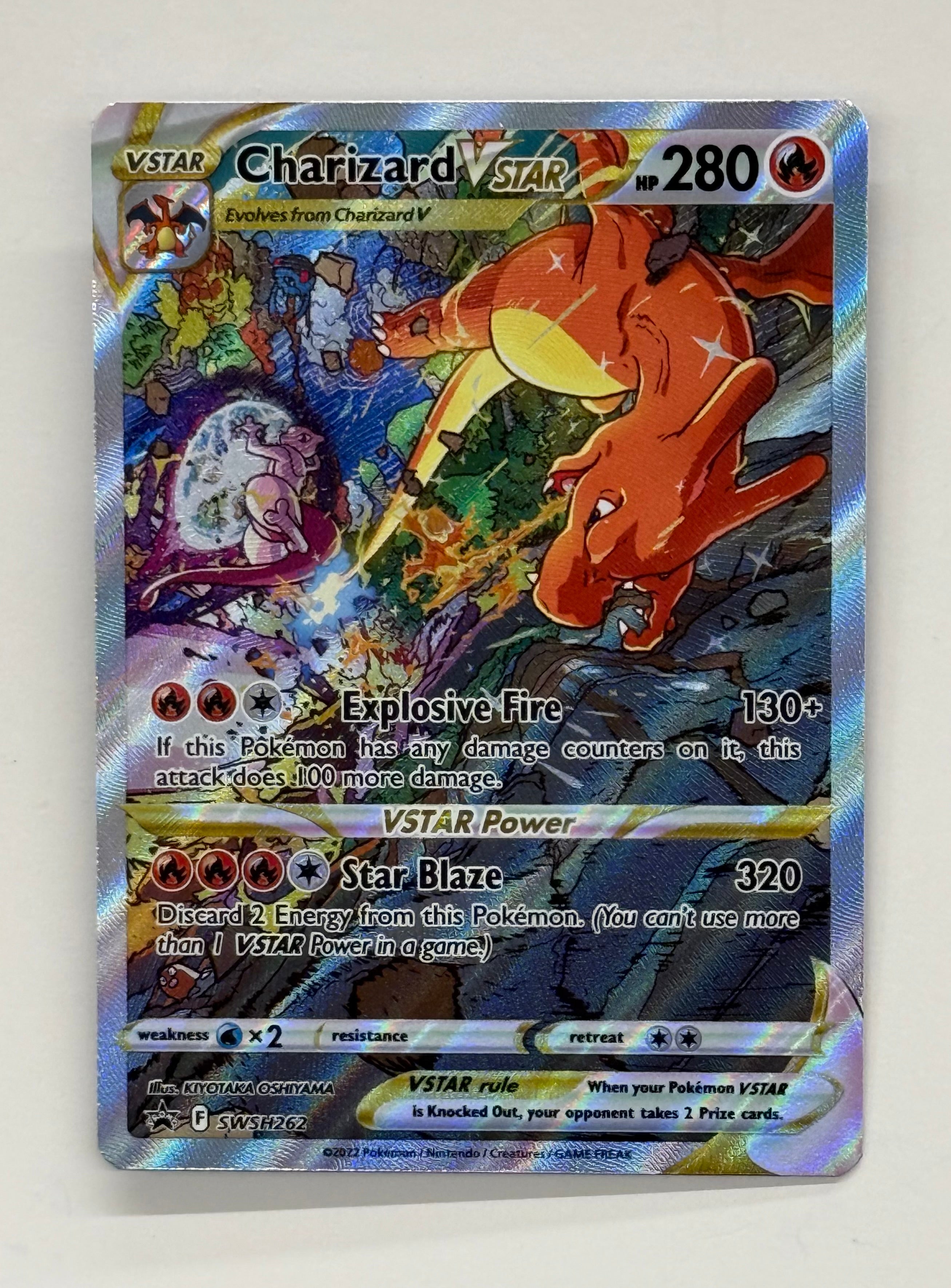 Pokémon TCG - Sword & Shield Promo Cards Charizard VSTAR SWSH262 NM