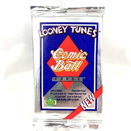 1990 Upper Deck Looney Tunes Comic Ball Baseball Cards