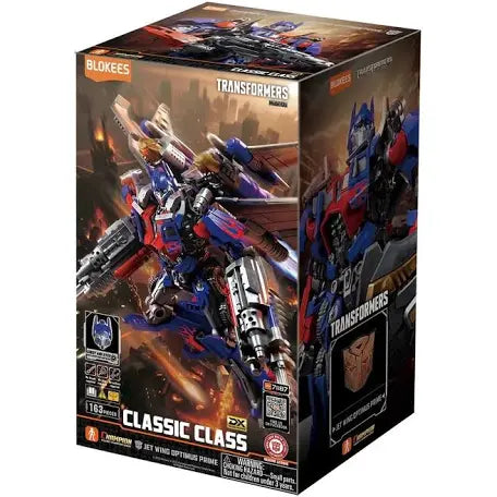 Blokees Transformers Classic Class Jet Wing Optimus Prime Model Kit Action Figure
