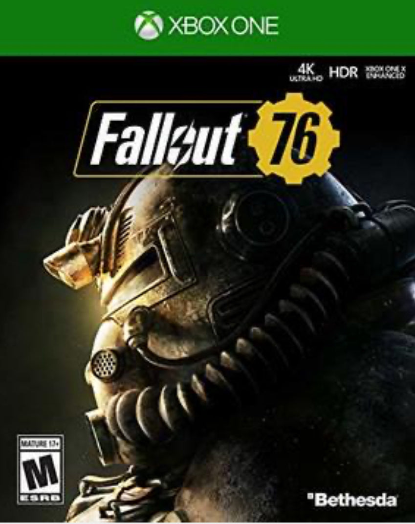 XBOX One Fallout 76 Video Game