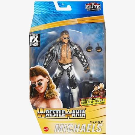 WWE Mattel Elite Collection WrestleMania PPV Series Shawn Michaels Action Figure