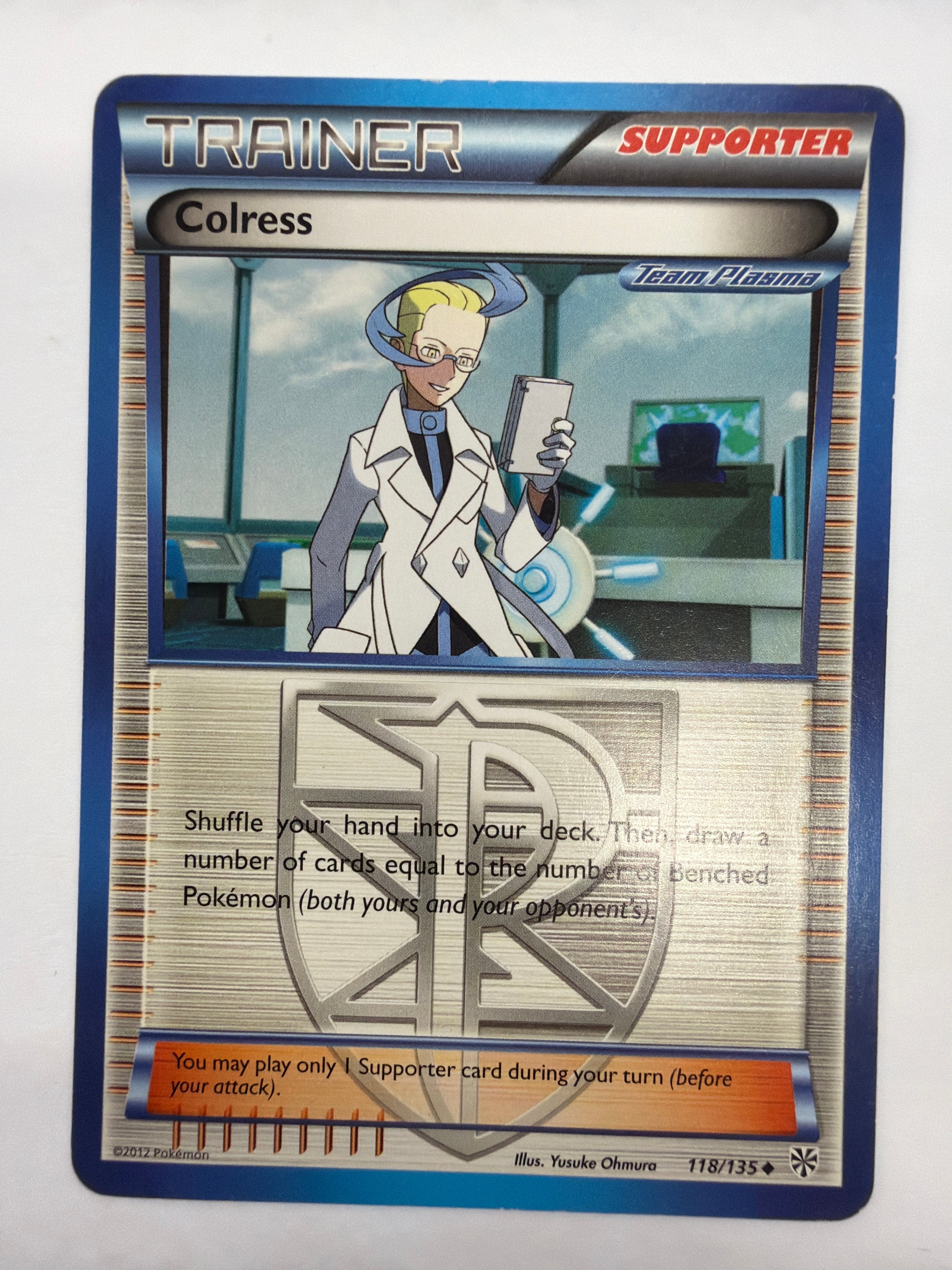 Pokémon TCG - Plasma Storm Colress 119/135 Non-Holo MP