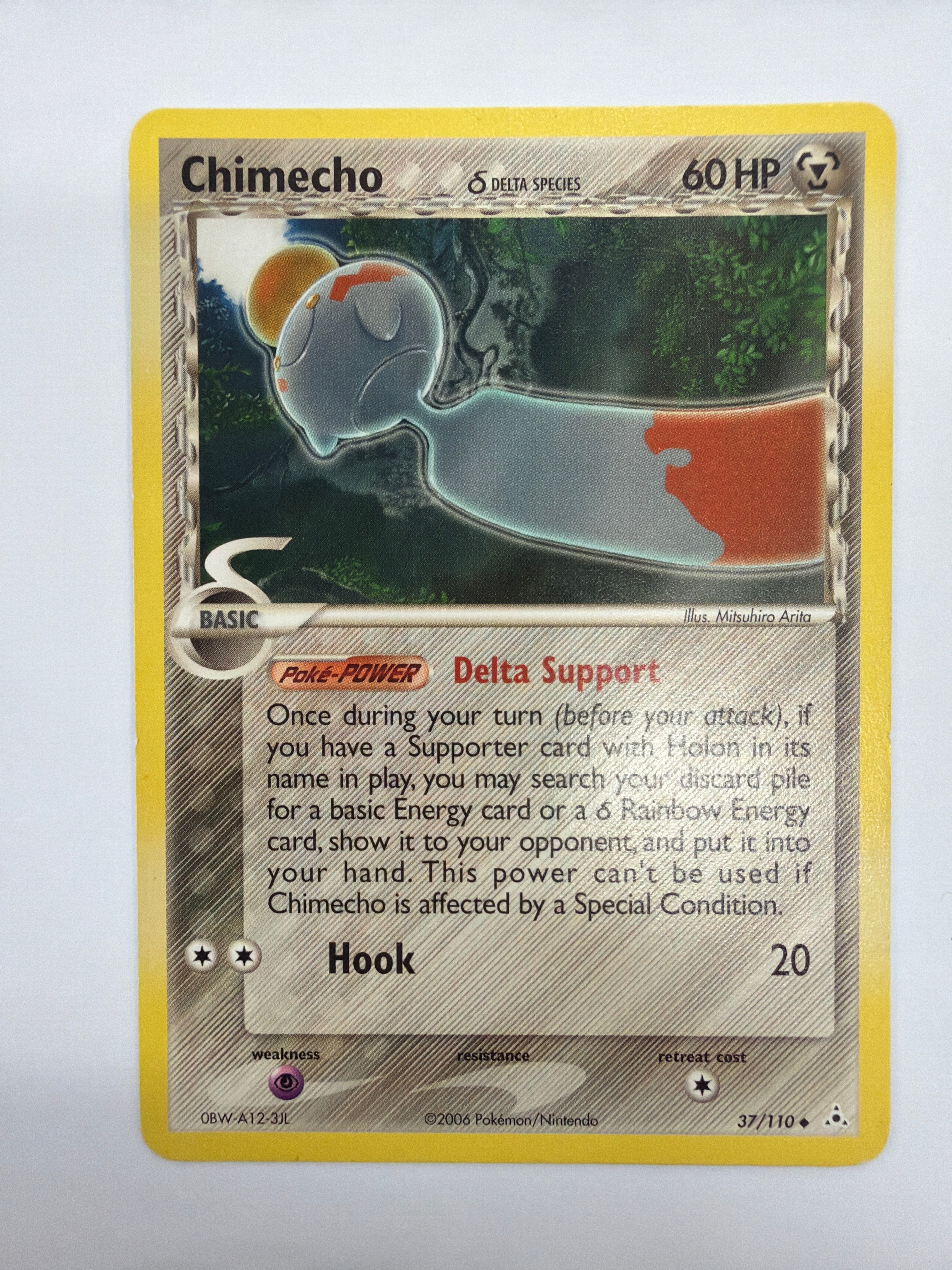 Pokémon TCG - EX Holon Phantoms Chimecho (Delta Species) 37/110 NM