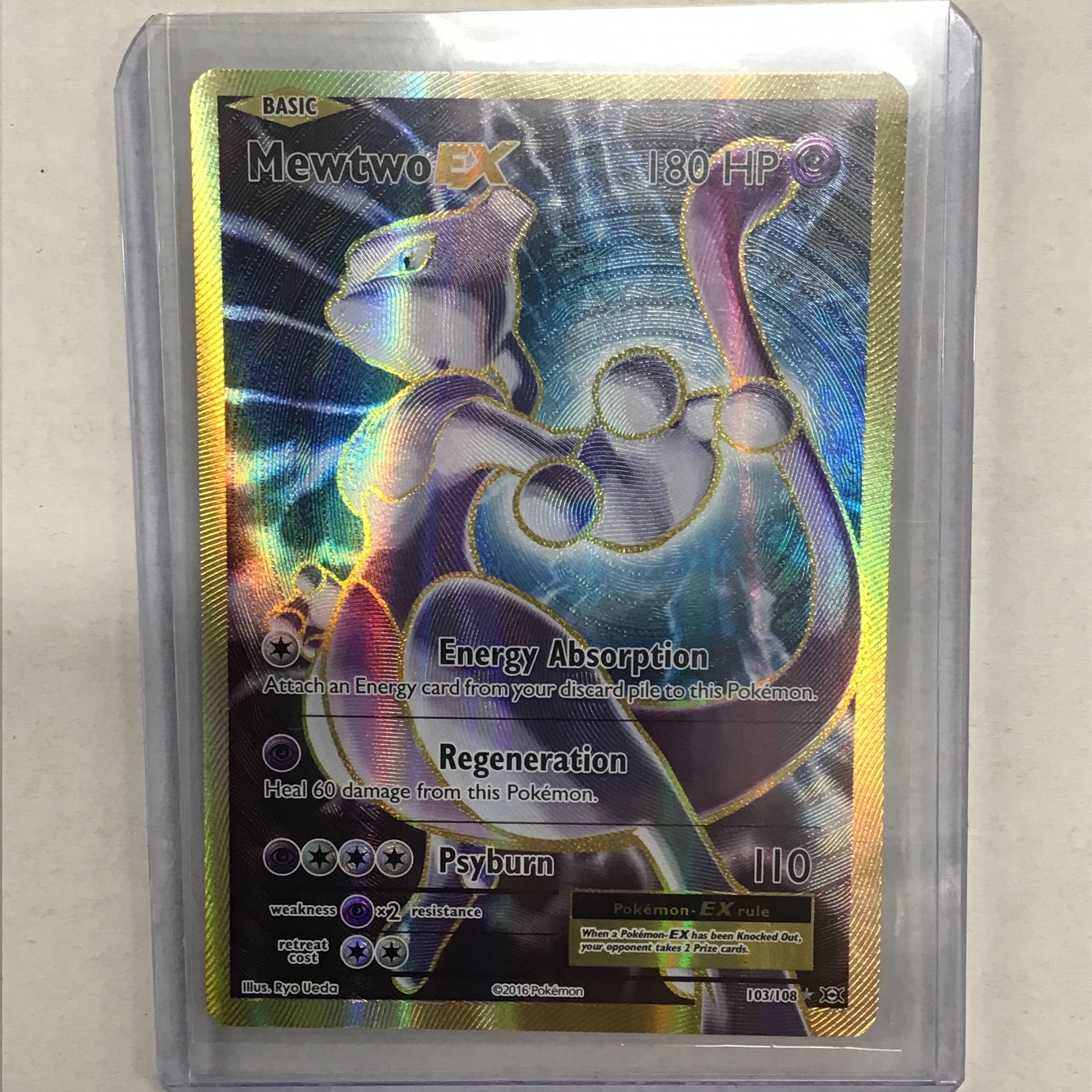 Pokémon TCG - XY Evolutions Mewtwo EX 103/108 NM