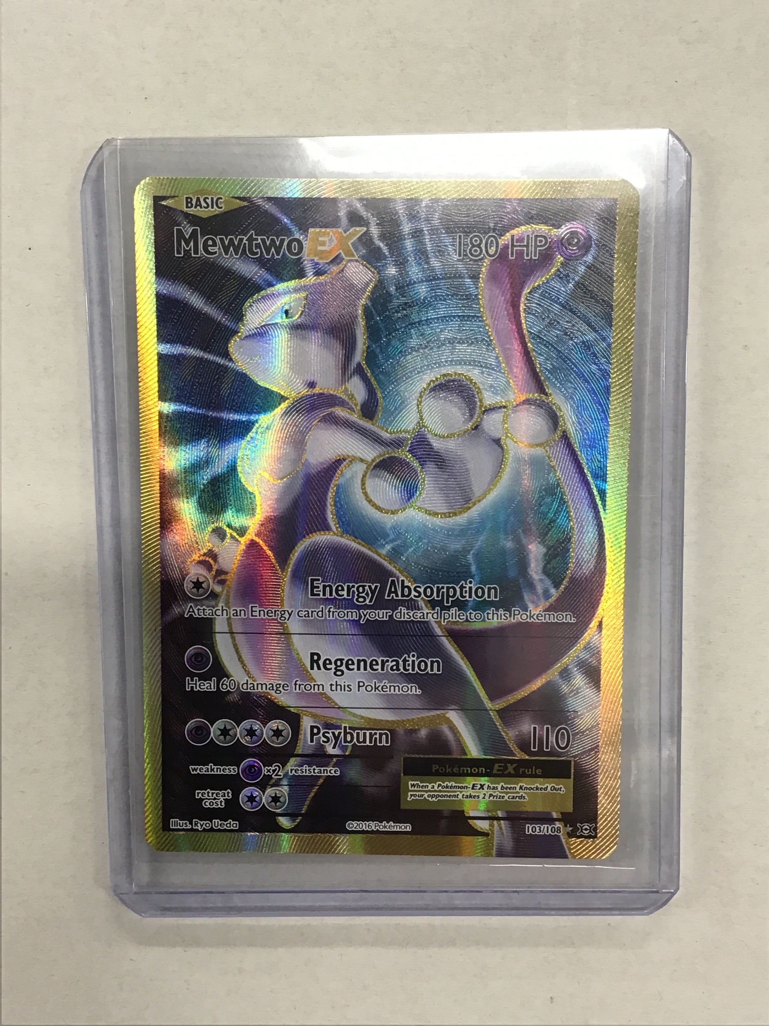 Pokémon TCG - XY Evolutions Mewtwo EX 103/108 NM