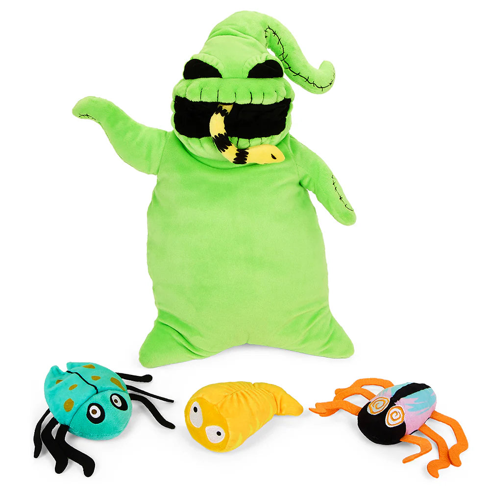 Kidrobot The Nightmare Before Christmas Oogie Boogie 16" Interactive Plush with Bugs