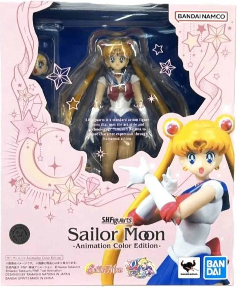 Bandai Tamashii Nations S.H.Figuarts Sailor Moon Animation Color Edition Action Figure