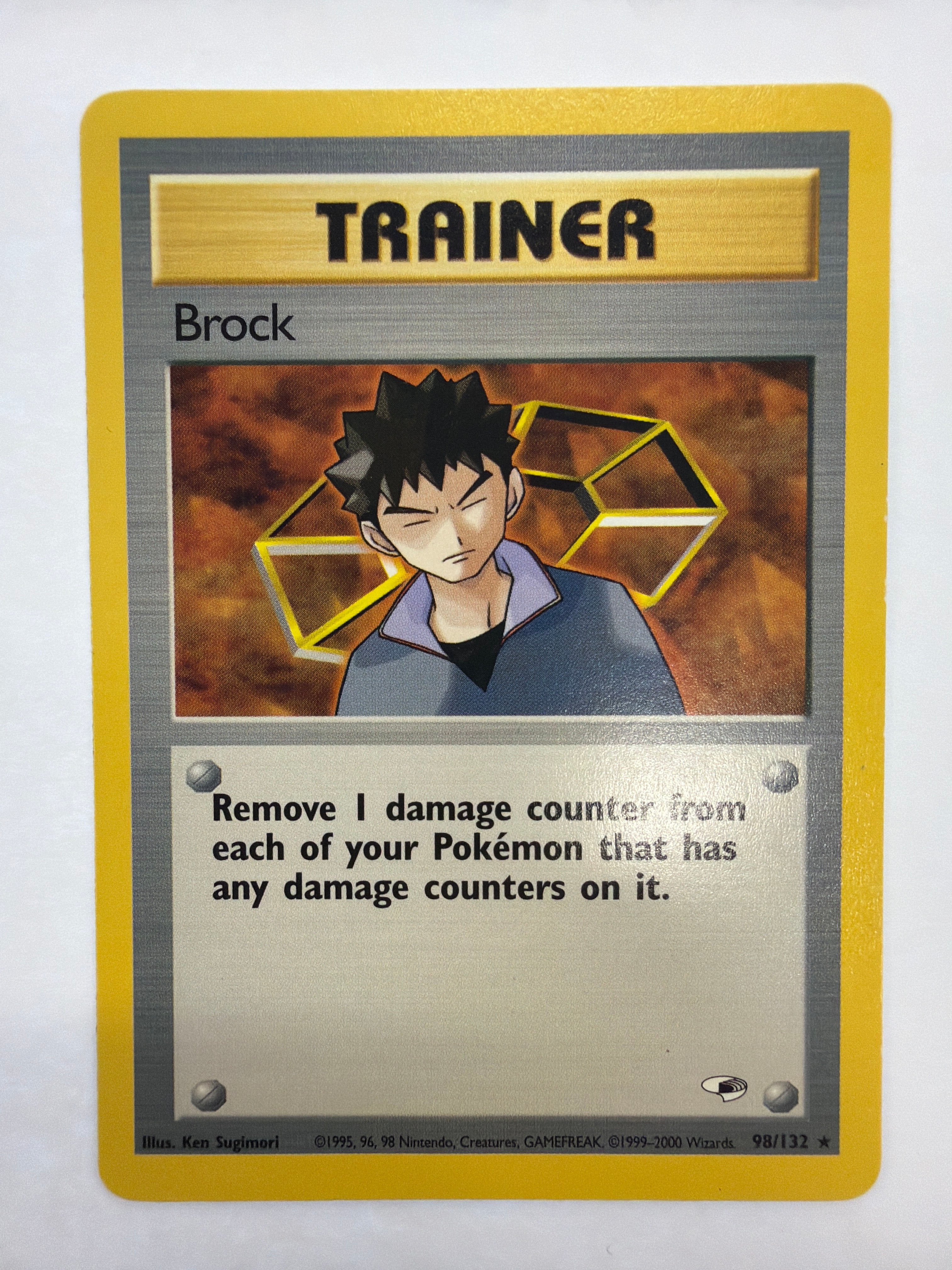 Pokémon TCG - Gym Heroes Unlimited Brock 98/132 LP/MP