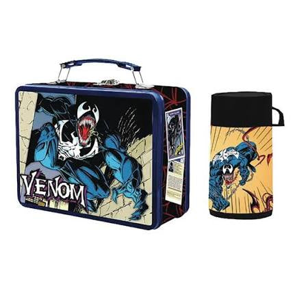 Marvel Spider-Man VS Venom Lunch Box with Thermos