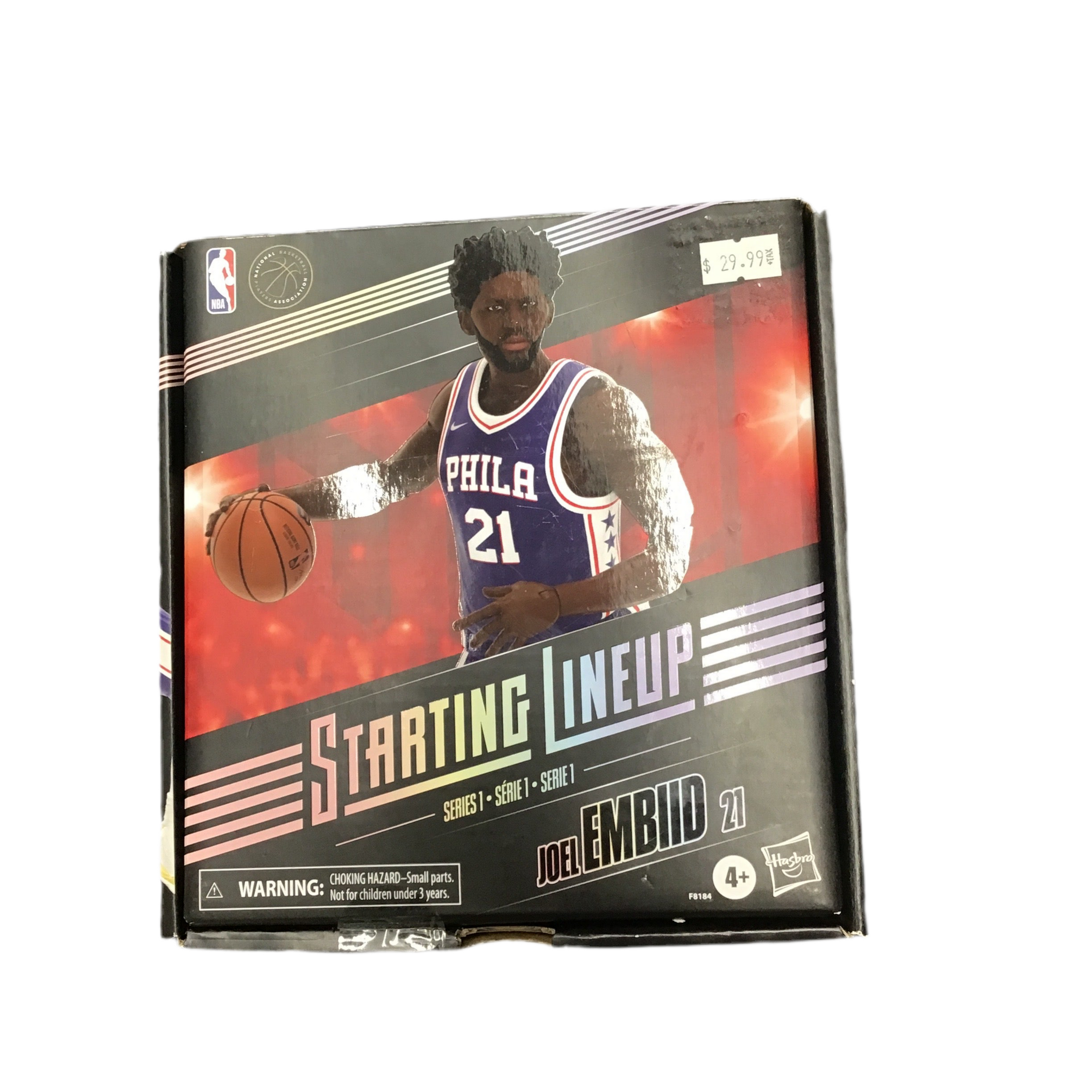 Hasbro NBA Starting Lineup Series 1 Joel Embiid 21 Action Figure