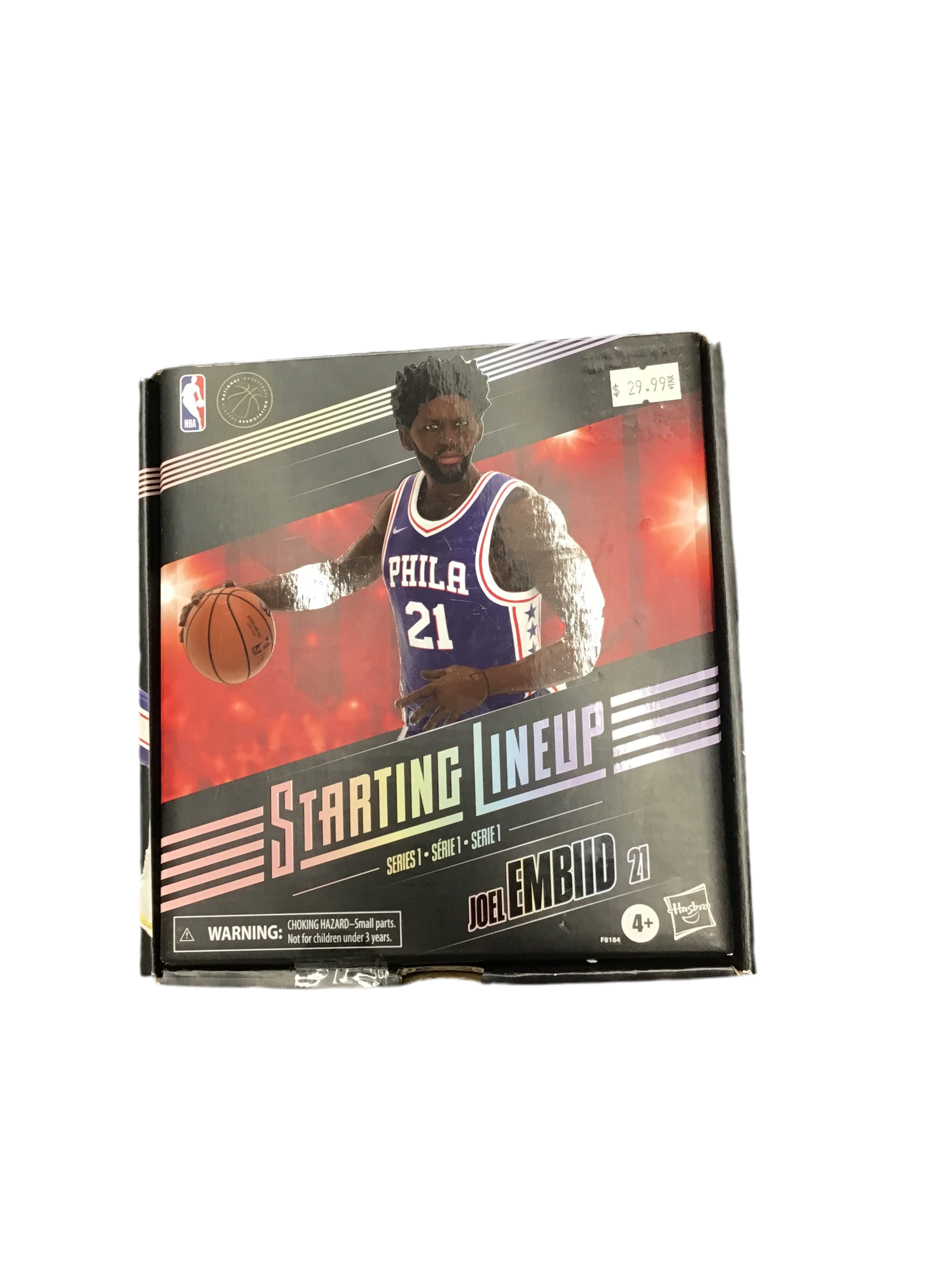 Hasbro NBA Starting Lineup Series 1 Joel Embiid 21 Action Figure