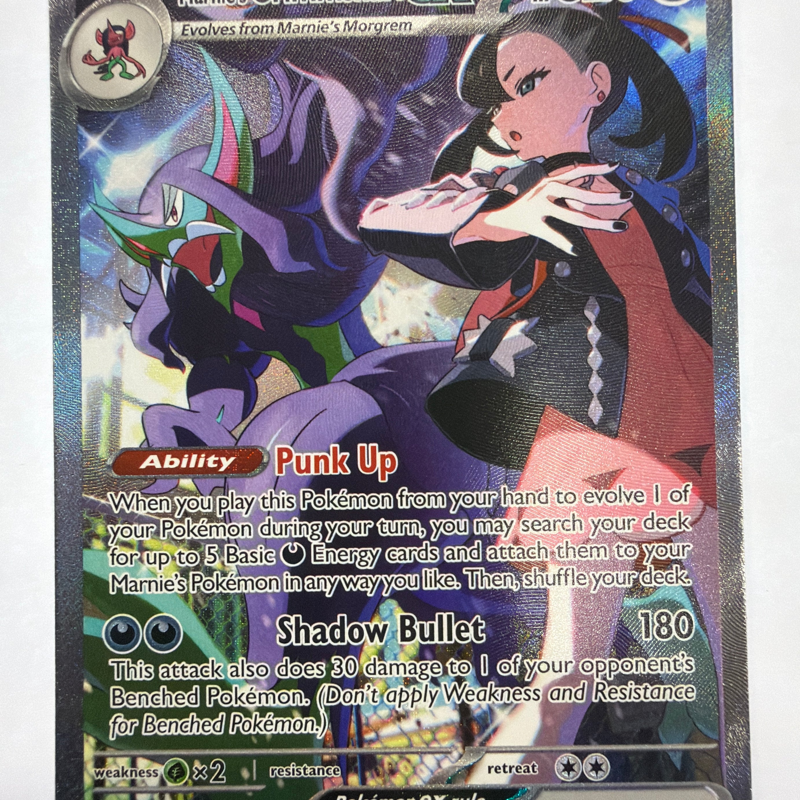 Pokémon TCG - Ascended Heroes Marnie's Grimmsnarl ex 287/217 NM