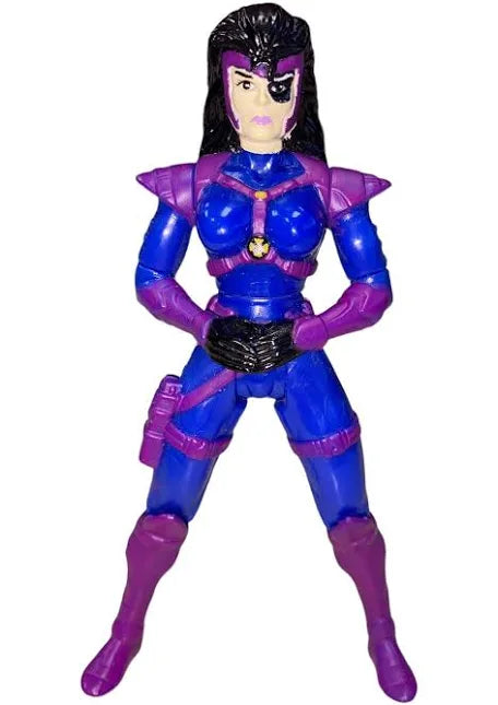 Toy Biz Marvel Comics X-Men X-Force Domino Twin Weapon Arsenal Action Figure