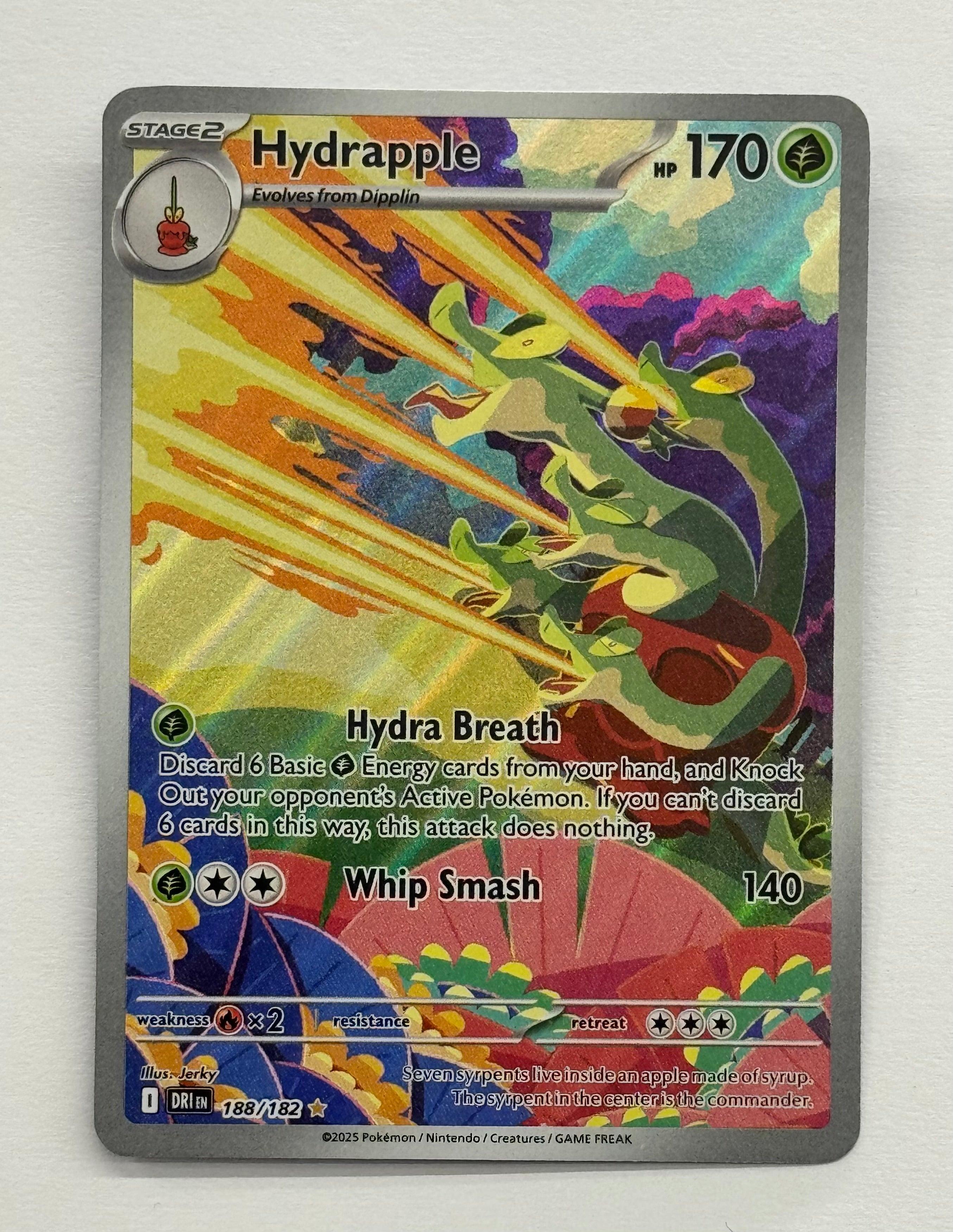 Pokémon TCG - Destined Rivals Hydrapple 188/182 NM