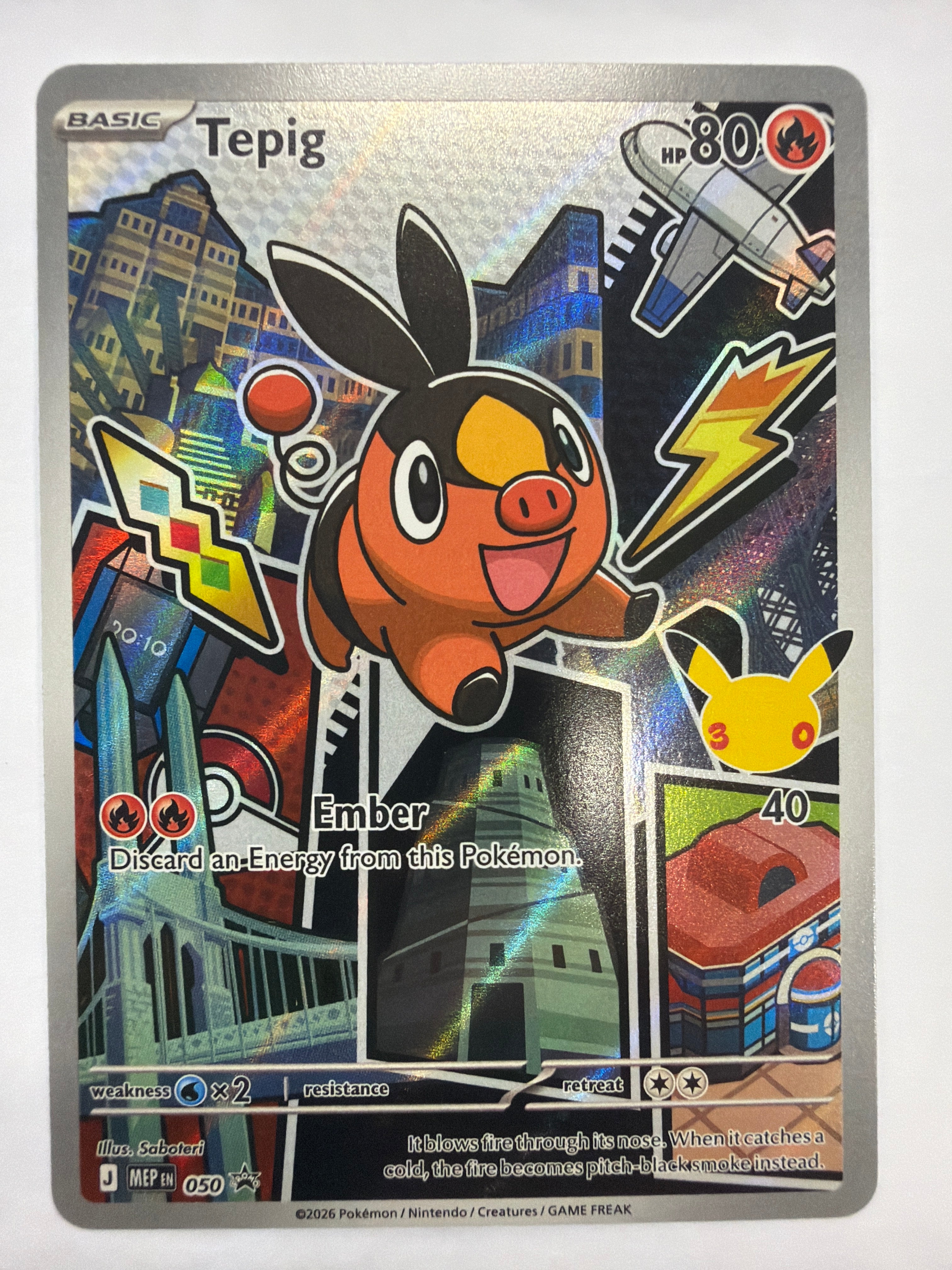 Pokémon TCG - Mega Evolution Promo Tepig 050 NM