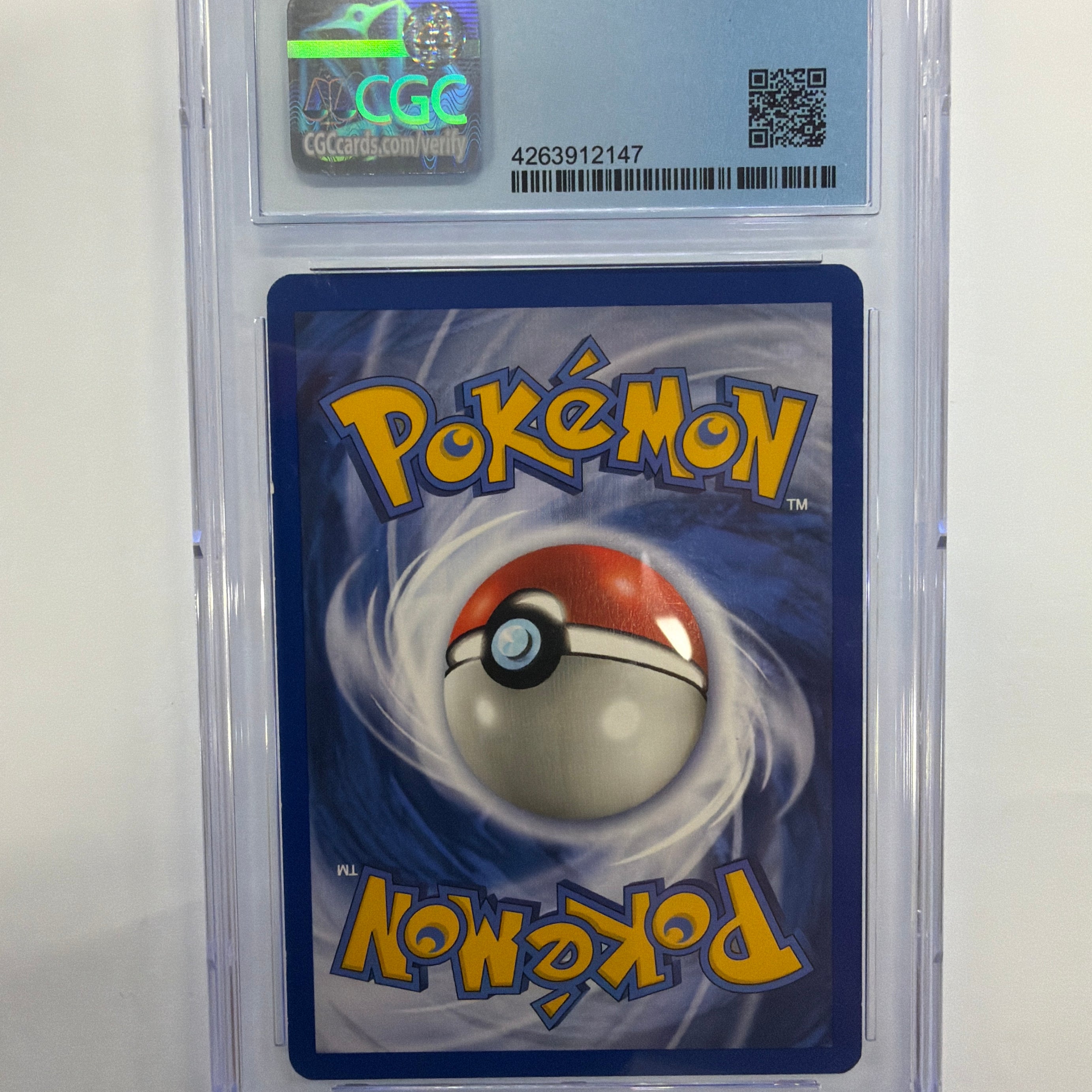 Pokémon TCG - CGC NM/Mint 8 Base Set Unlimited Gust of Wind 93/102
