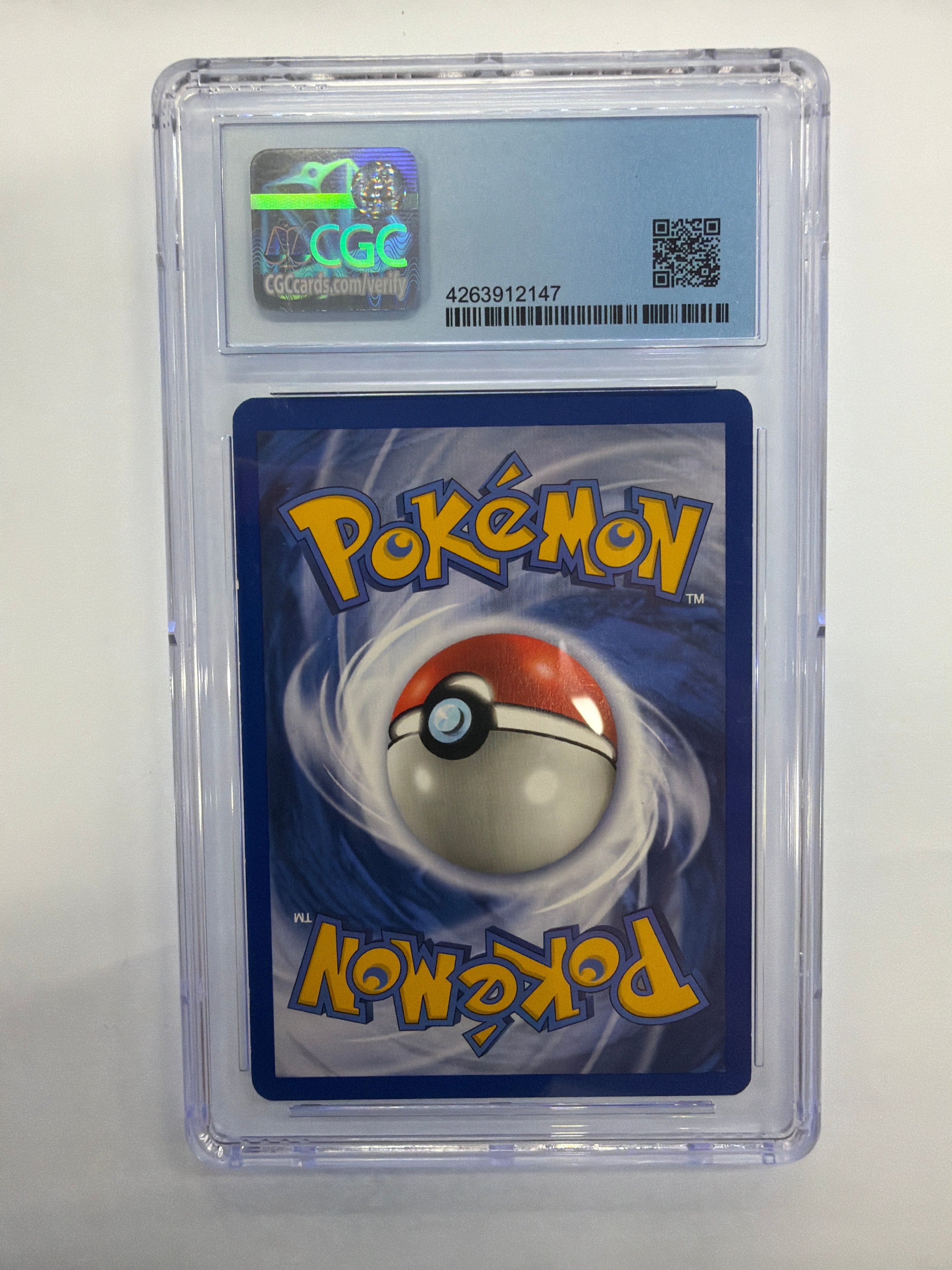 Pokémon TCG - CGC NM/Mint 8 Base Set Unlimited Gust of Wind 93/102