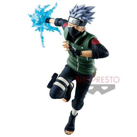 Bandai Banpresto Vibration Stars Naruto Shippuden 20th Anniversary Hatake Kakashi Statue